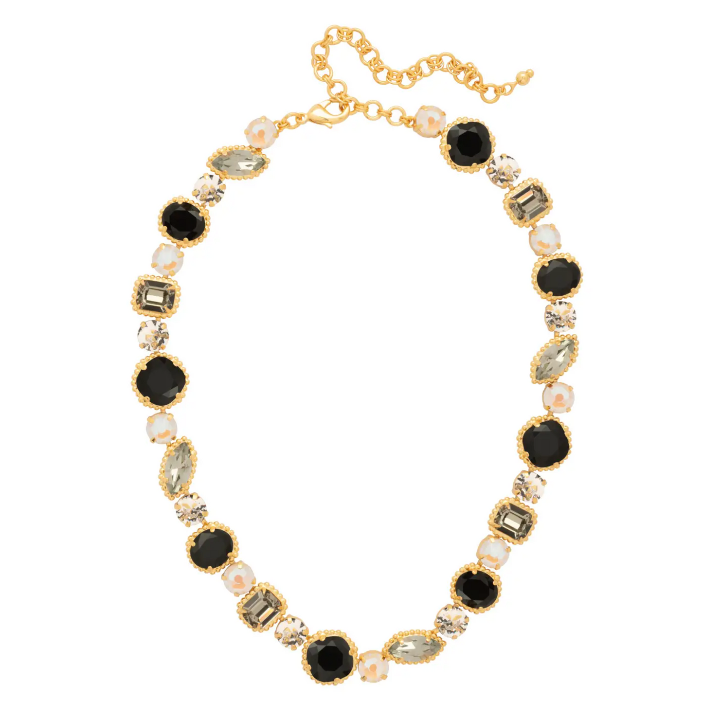 Cushion-Cut Tennis Necklace