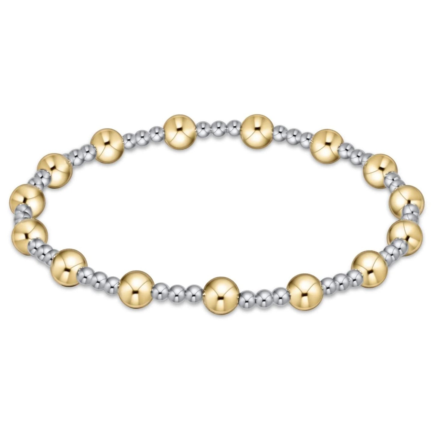 Dignity Sincerity Mixed Metal 5mm Bracelet