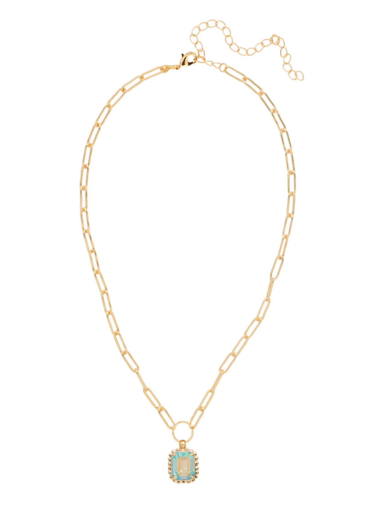 Octavia Scalloped Pendant Necklace