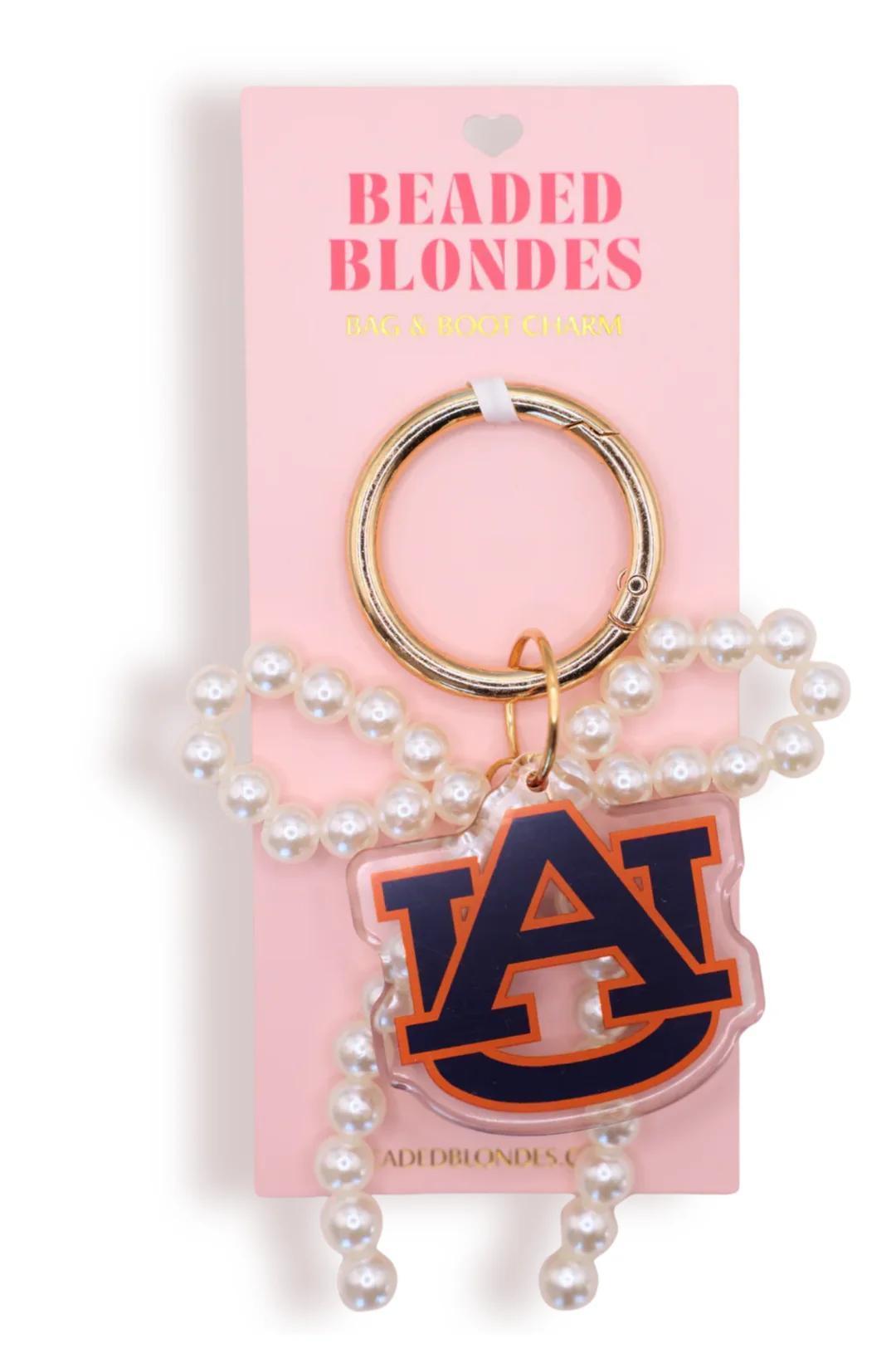 Beaded Blondes Asst Gameday Bag and Boot Charm