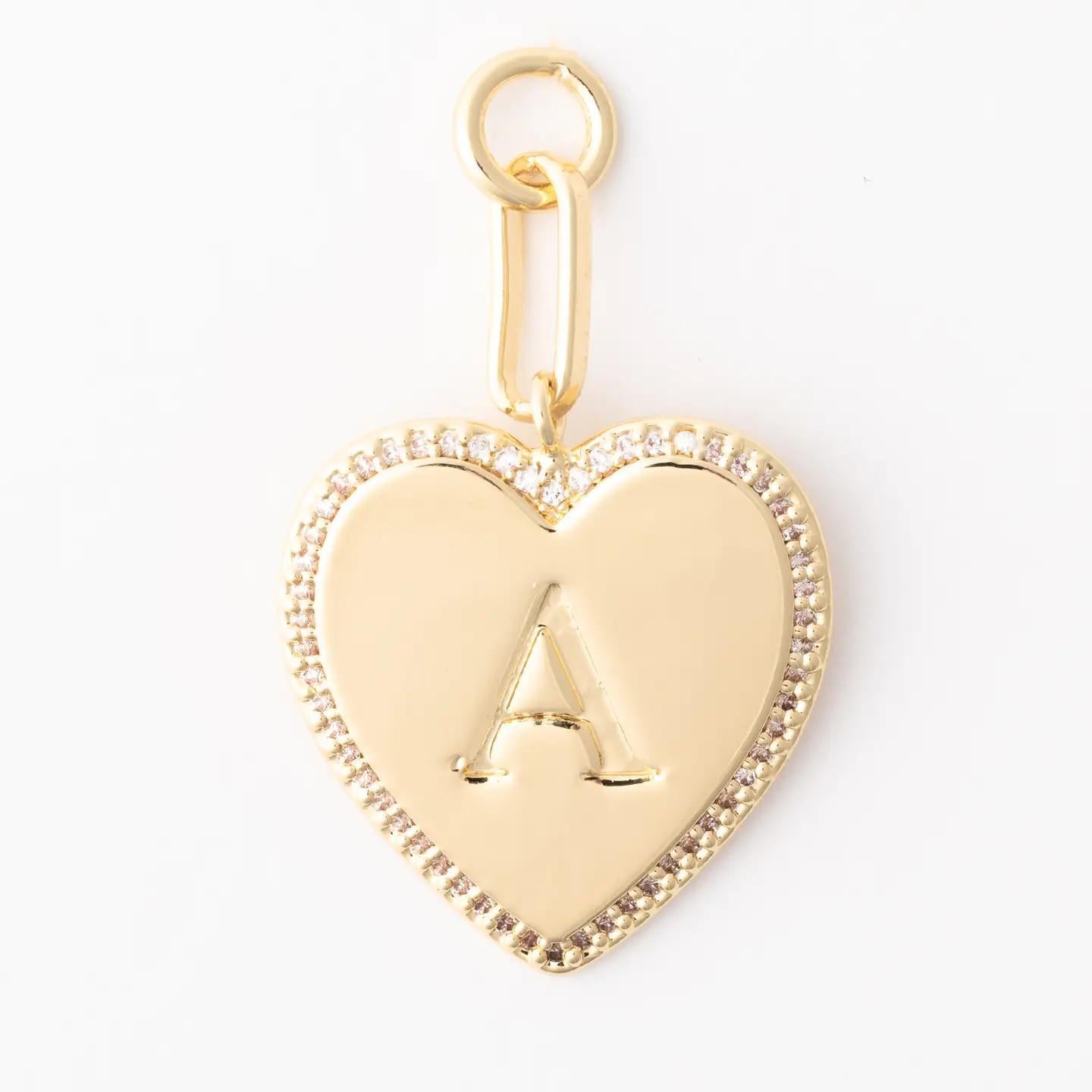 Amelia Initial Luxe Charm