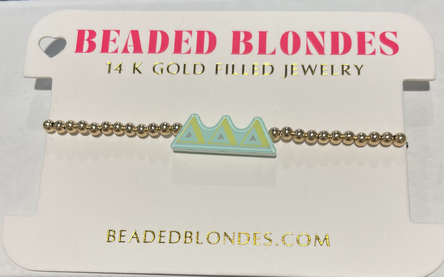 14k Gold Filled Sorority Bracelet