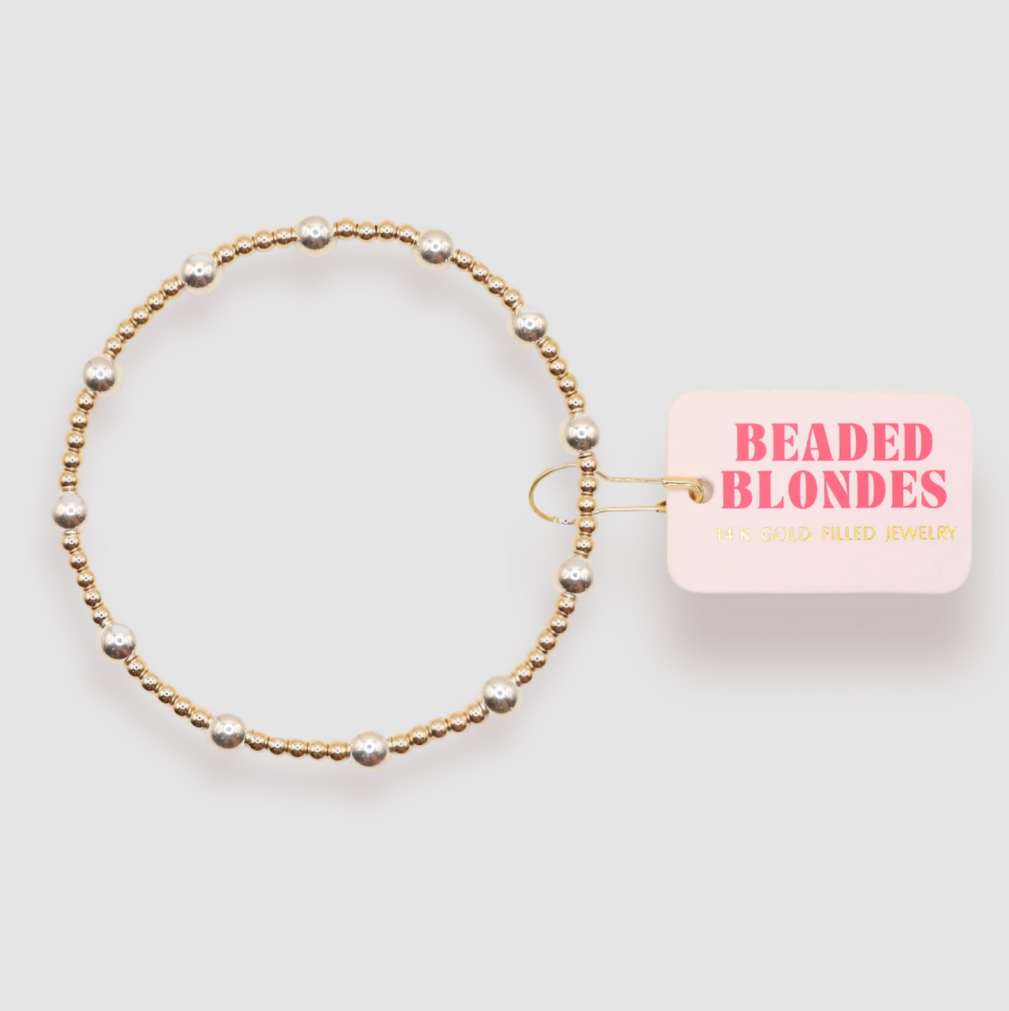 Mixed Metal Beaded Blondes Collection