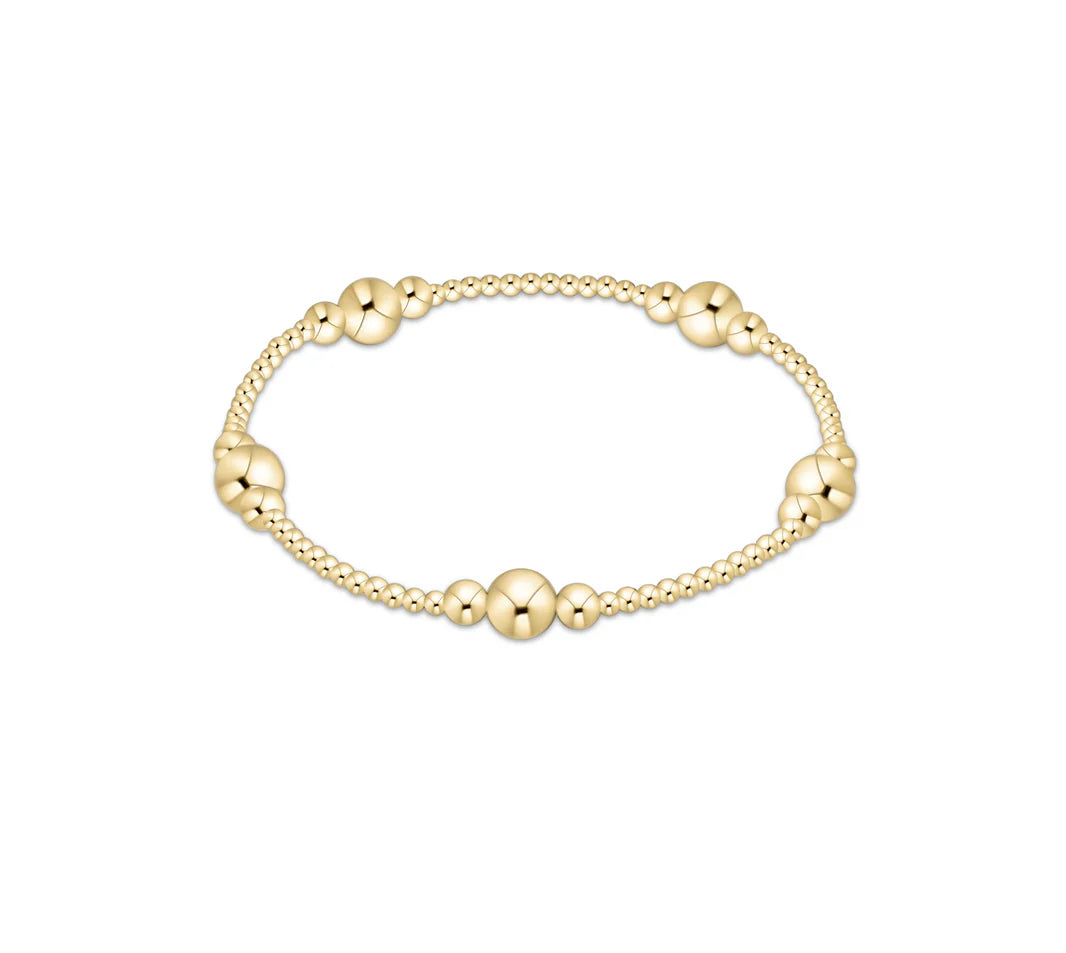 Purpose Gold Bead Bracelet