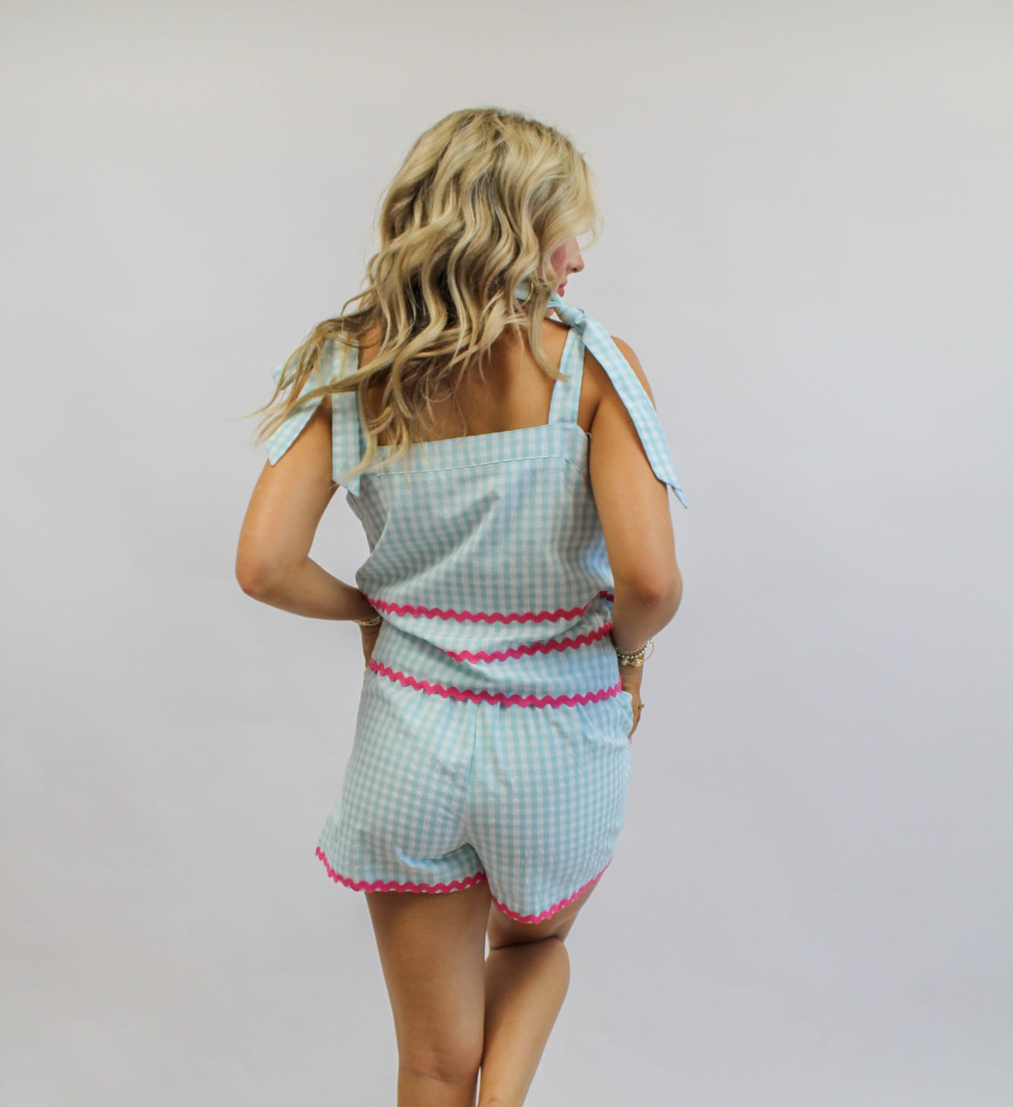 Grace Gingham Shorts