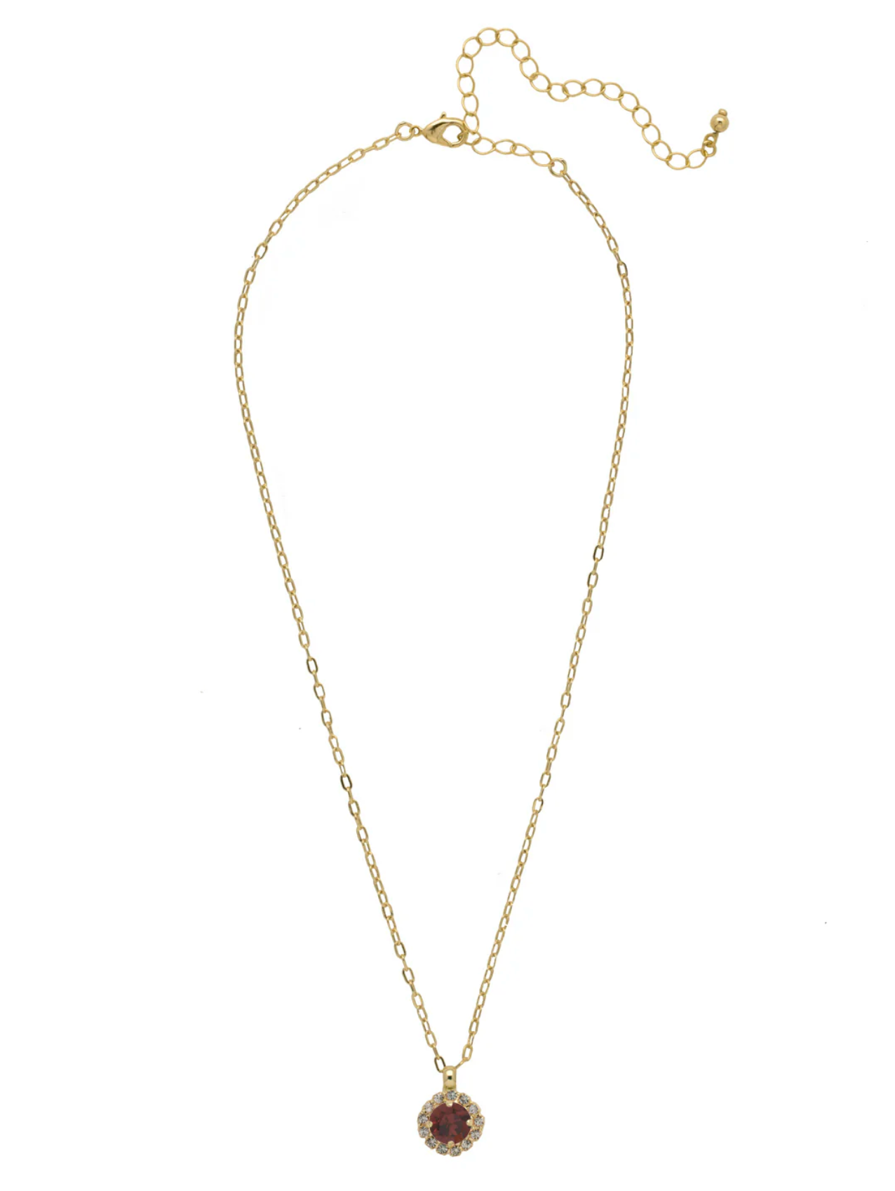 Haute Halo Pendant Necklace