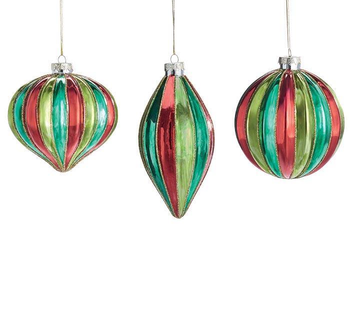 Red Green & Gold Ornament