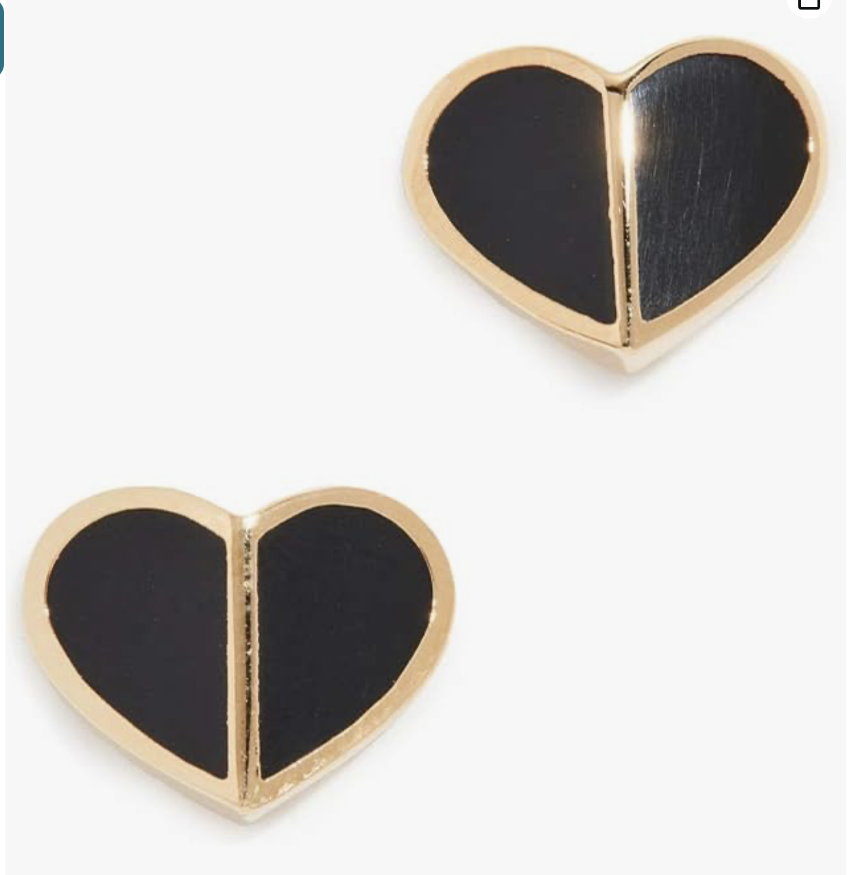 Heritage Spade Small Heart Studs Hissyfits Boutique LLC