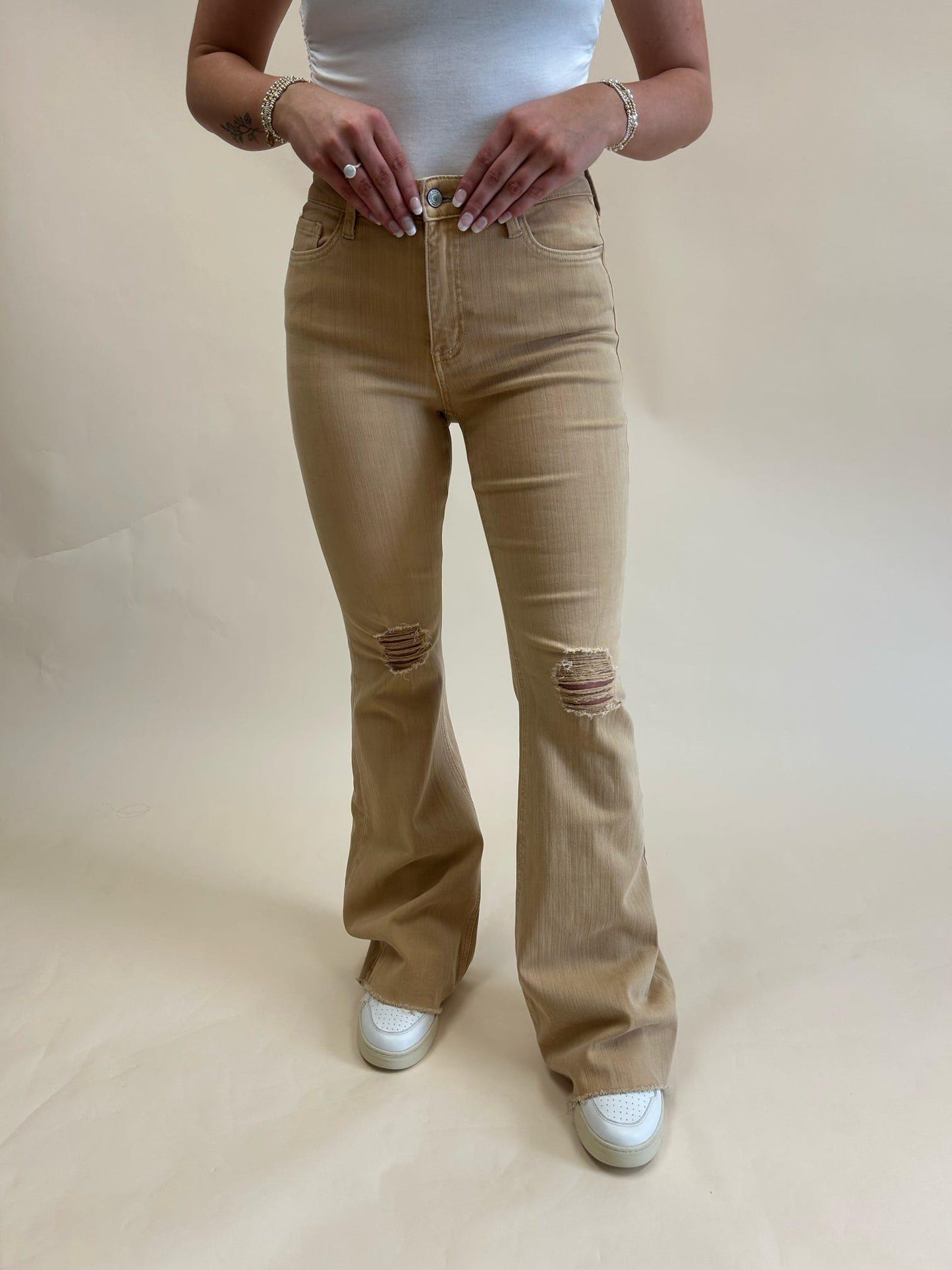 High Rise Flare Jeans