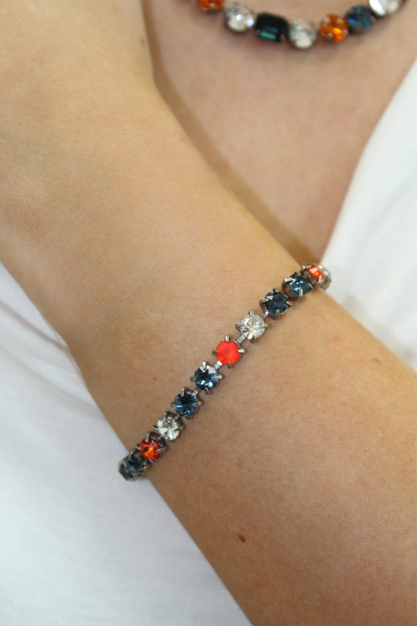 REPEATTING ROUND TENNIS BRACELET