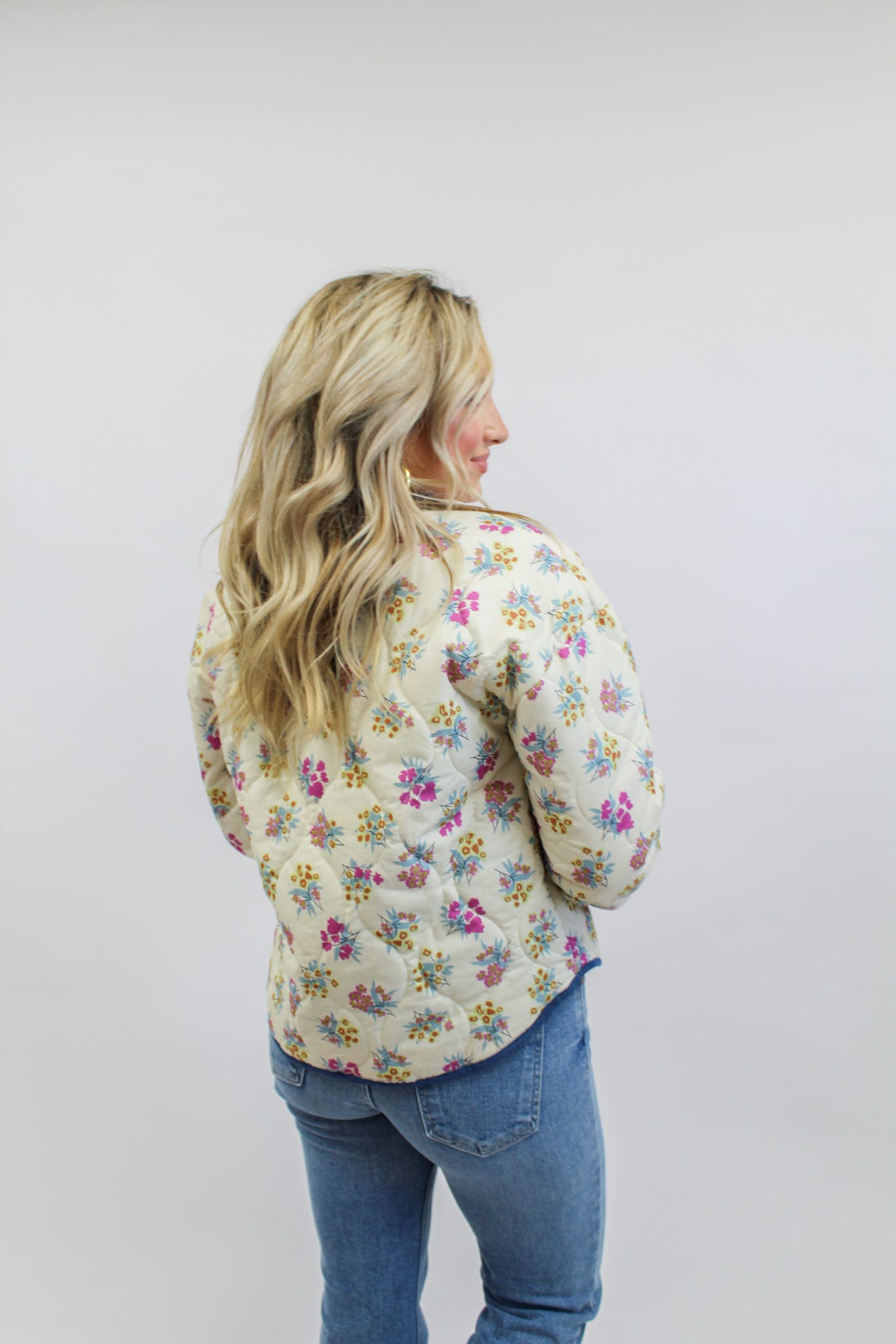 Willow Floral Quilted Jacket