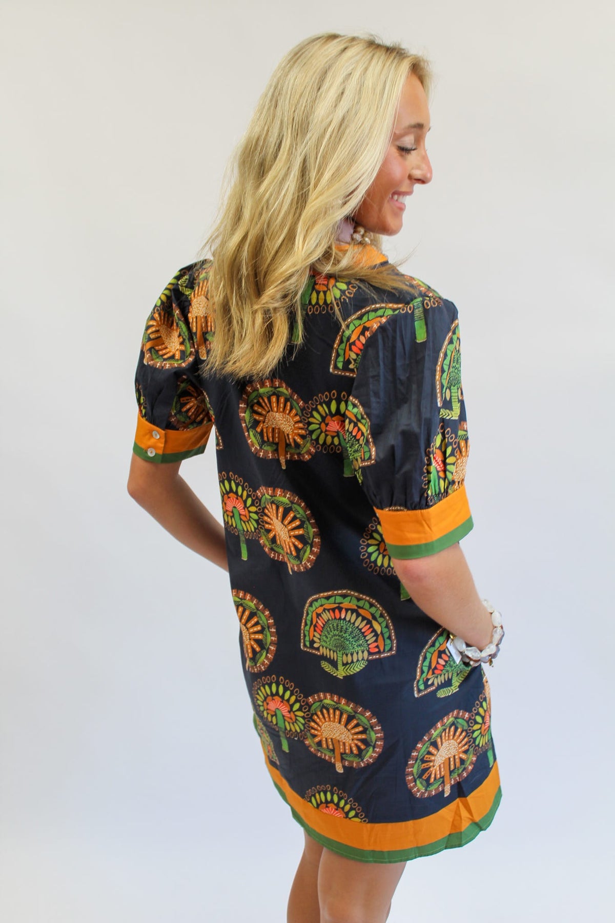 Fall Foliage Mini Dress
