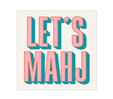 Mahjong Cocktail Napkins