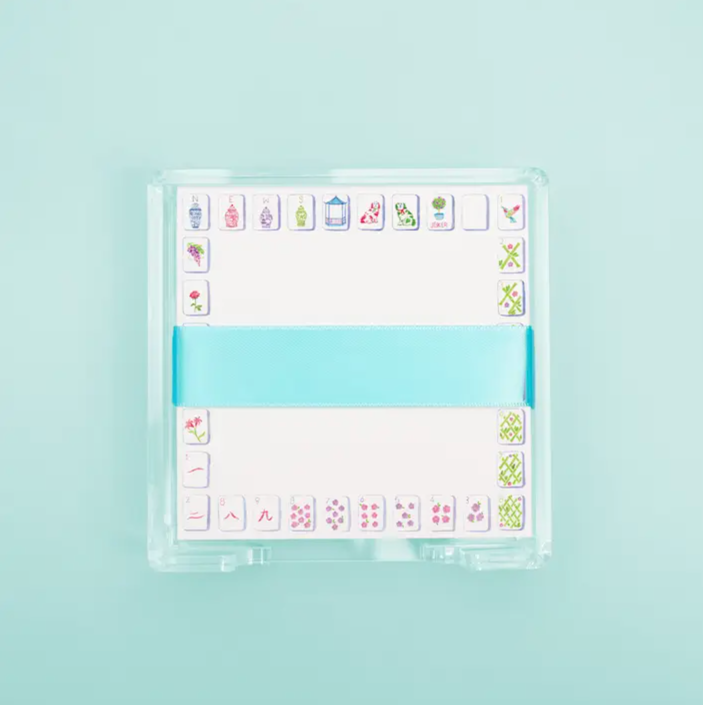 Mahjong Desk Set