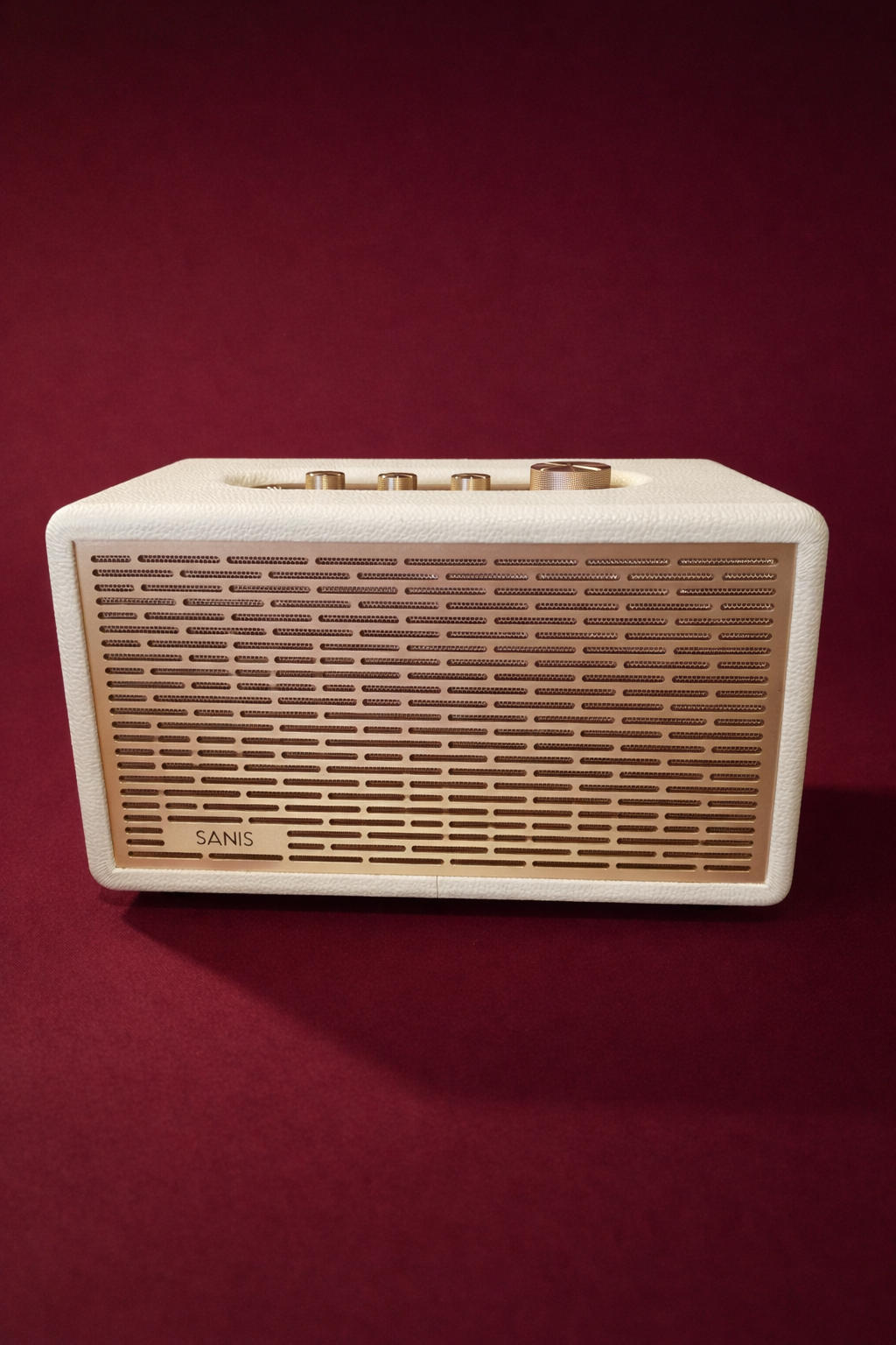High Stereo Speaker (Cream)