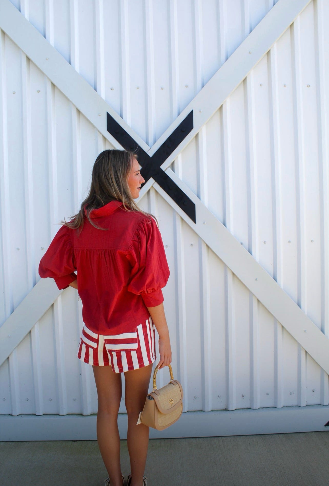 Timeless & True Solid Puff Sleeve Top