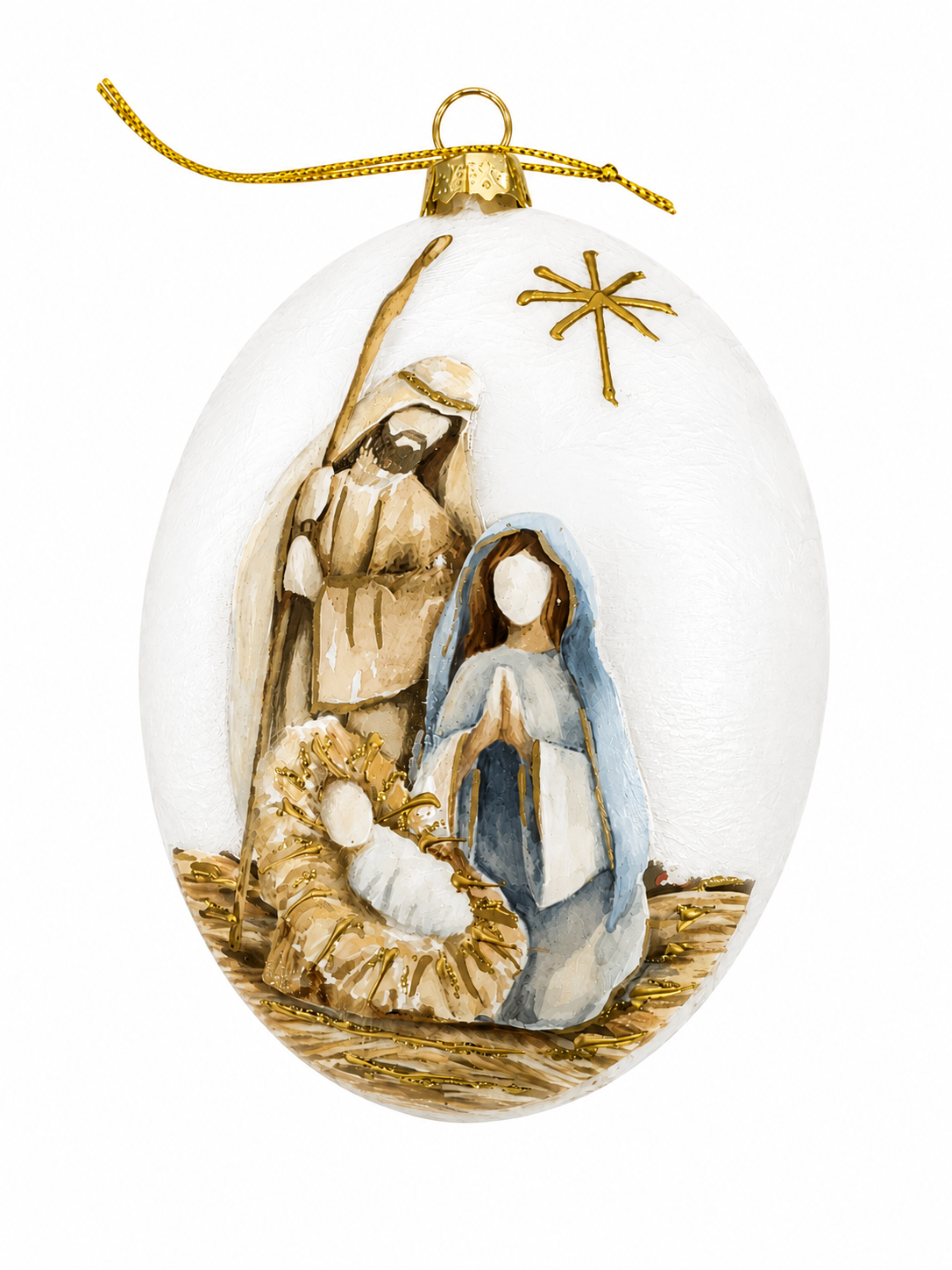 Great Joy Holy Family Ornament
