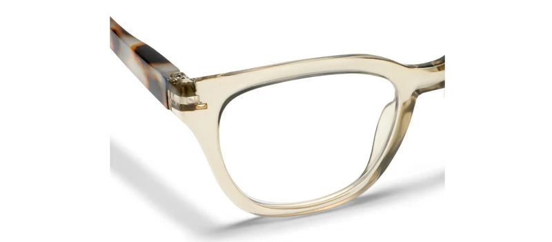 Lenora - Fog/Chai Tortoise Peepers