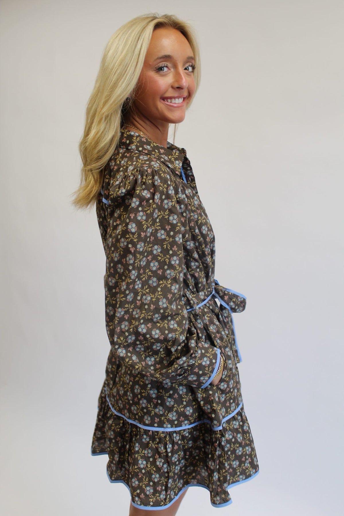 Cornflower Fields Mini Dress