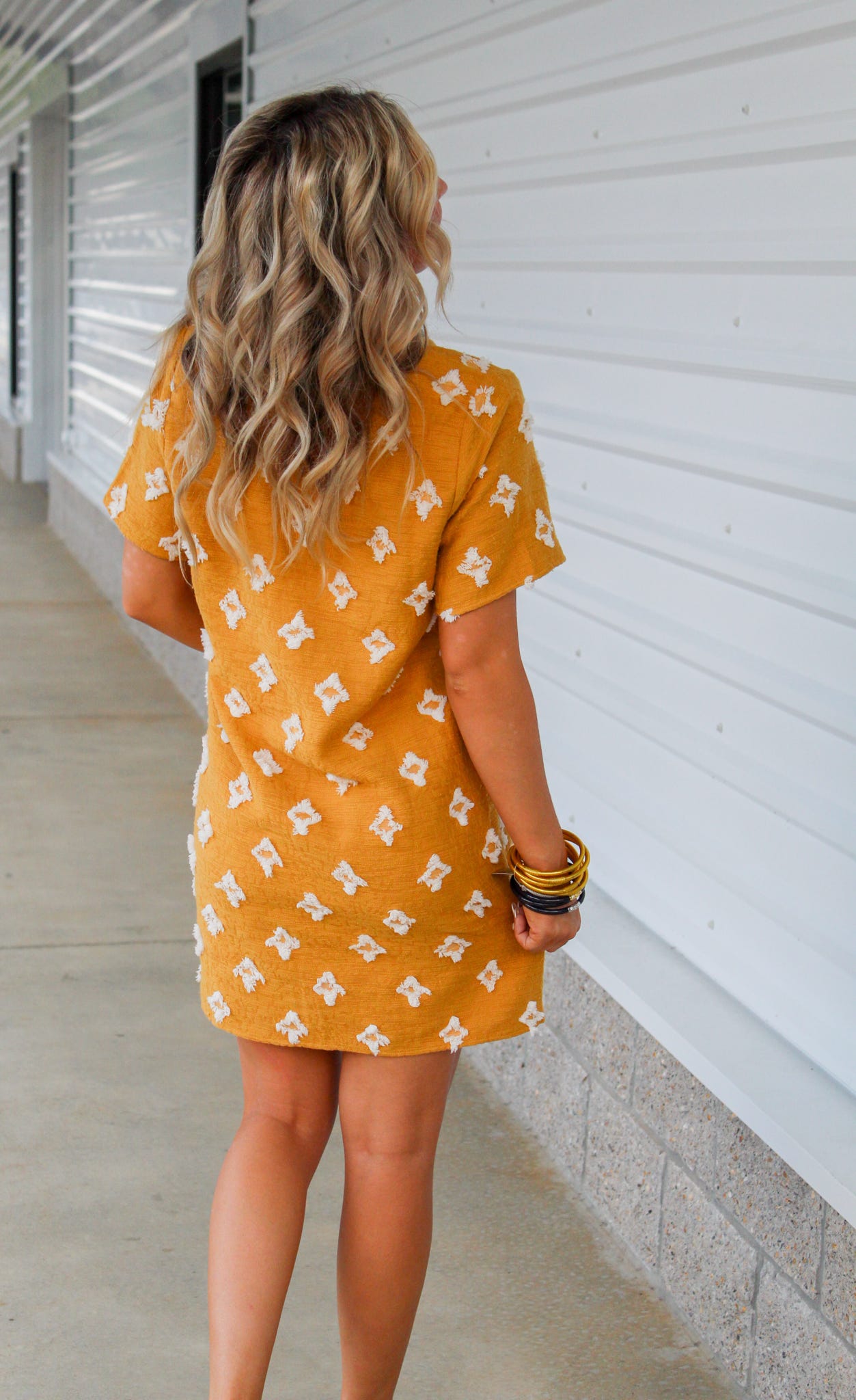 Molly Short Sleeve Detailed Dress