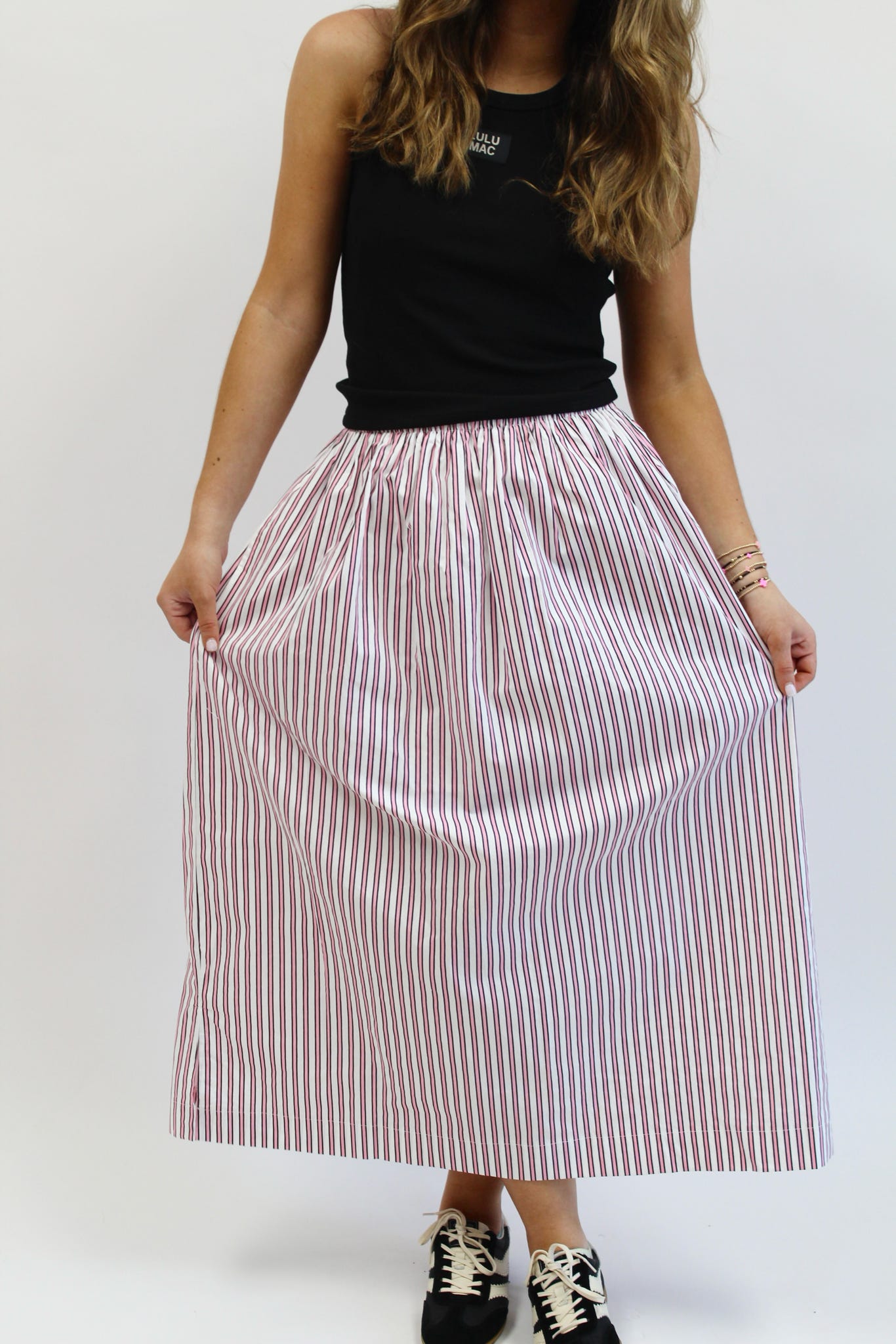 Florida Nights Maxi Skirt - Pink
