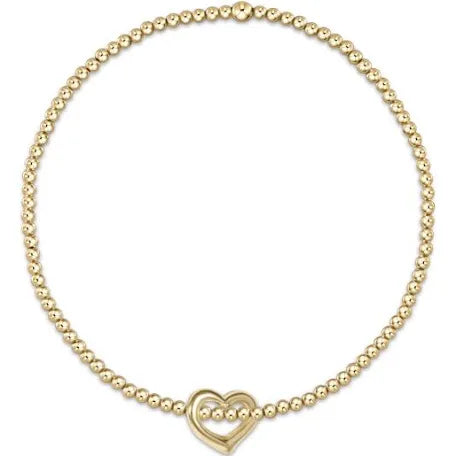 Egirl Classic Gold 2.5mm Love Charm