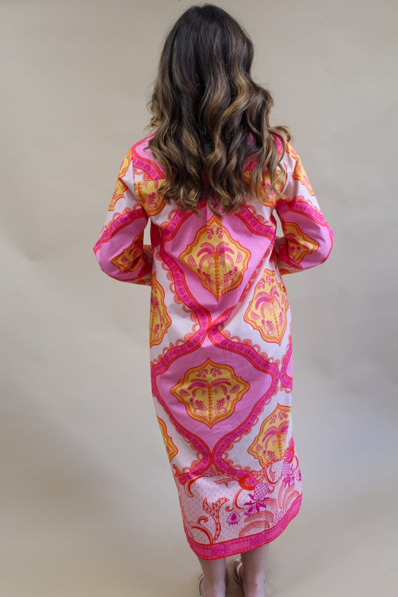 Eliza (Palm Mirages) Dress