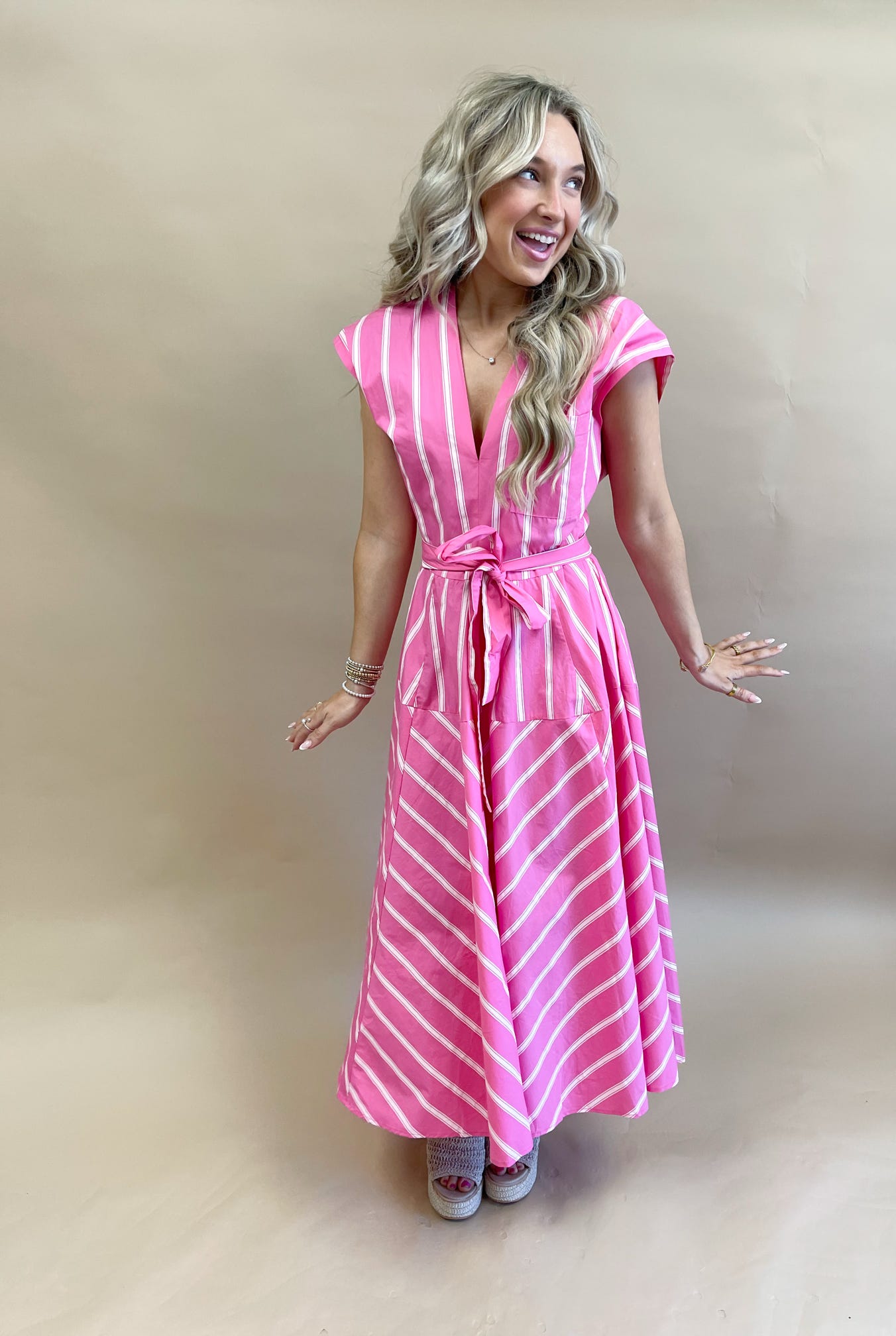 Rosé All Day Dress