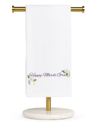 Happy Mardi Gras Hand Towel