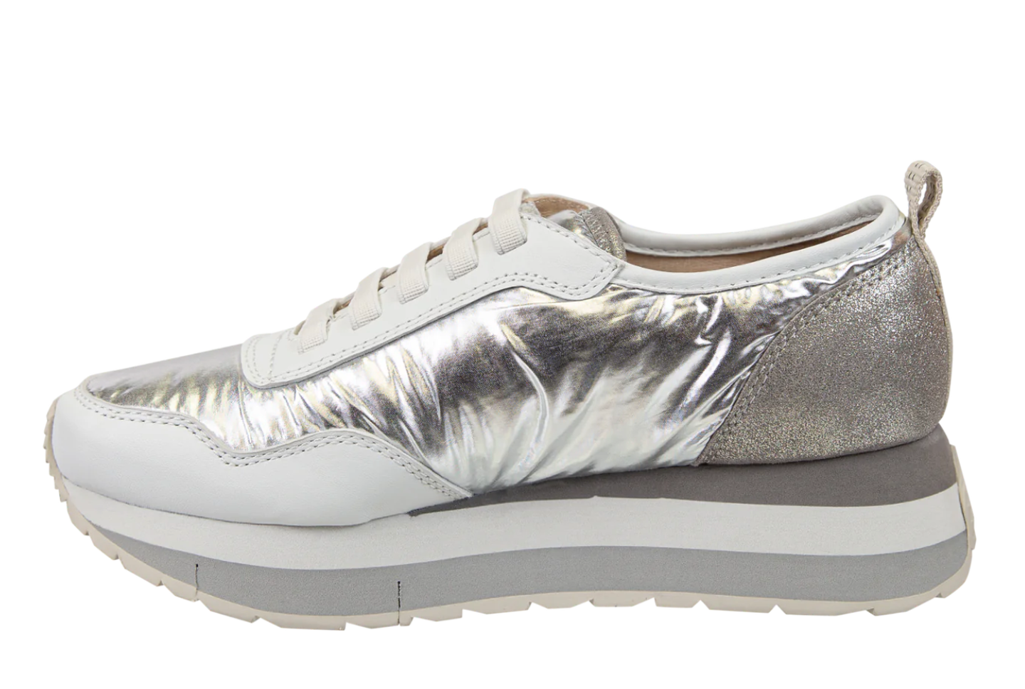 Kinetic Sneaker - Silver