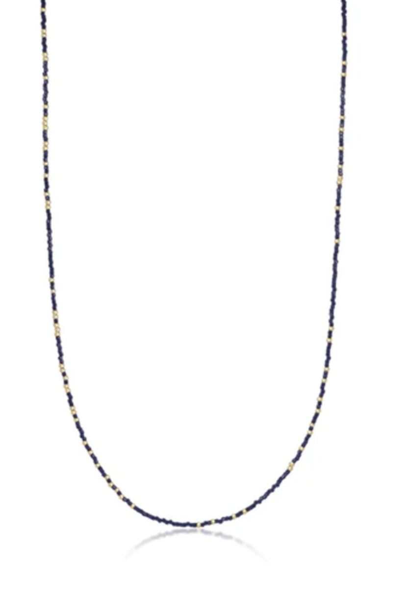 37'' Necklace Hope Unwritten - Navy