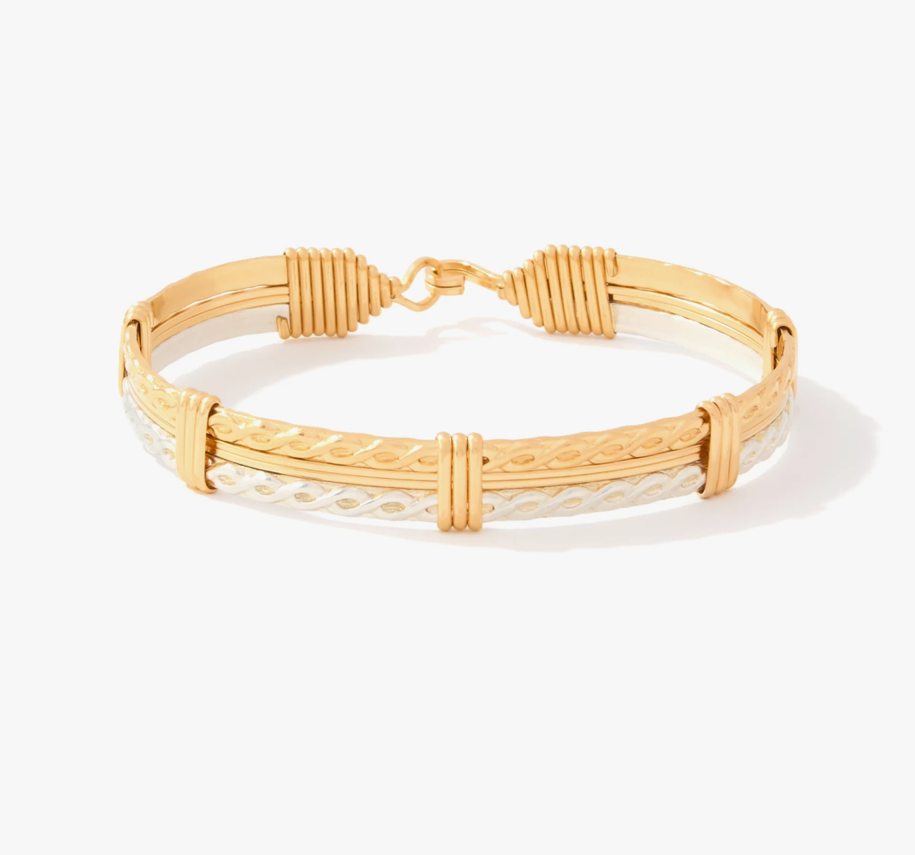 Forever and Always Bracelet Gold w/ Sterling Silver