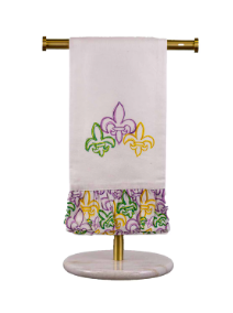 Mardi Gras Hand Towels