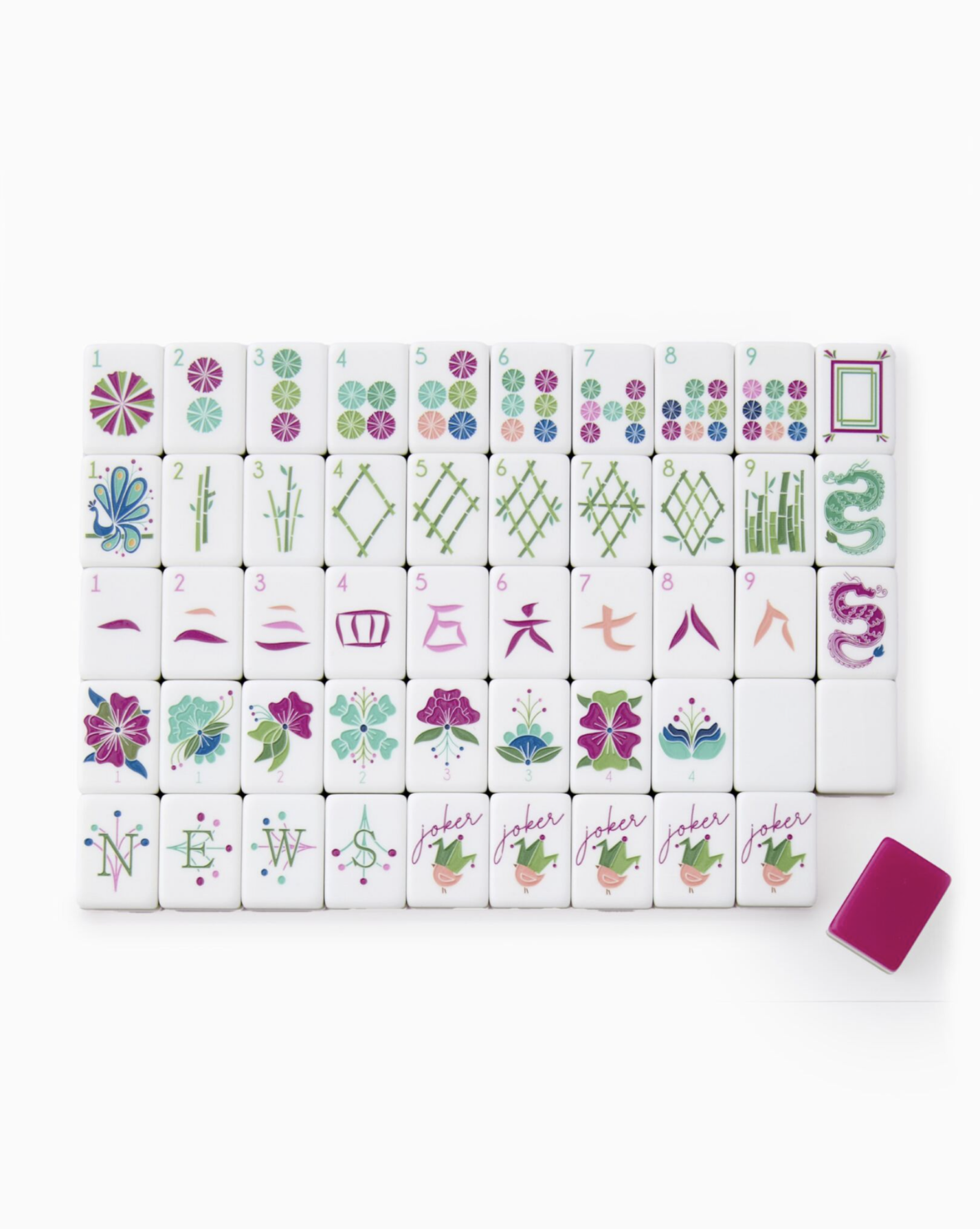 Oh My Mahjong Tiles