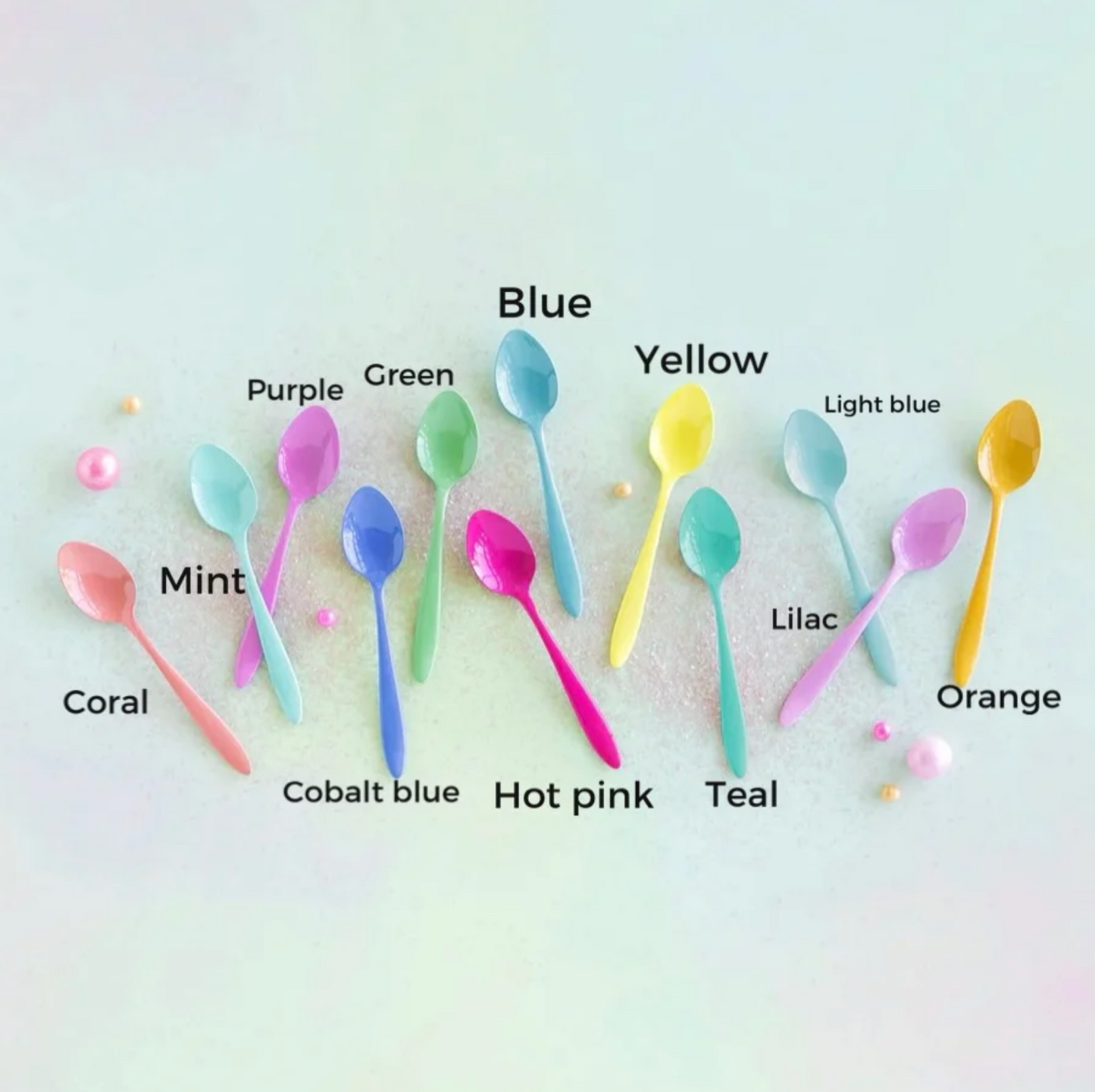 Sugar Sweet Spoon Enameled Stainless