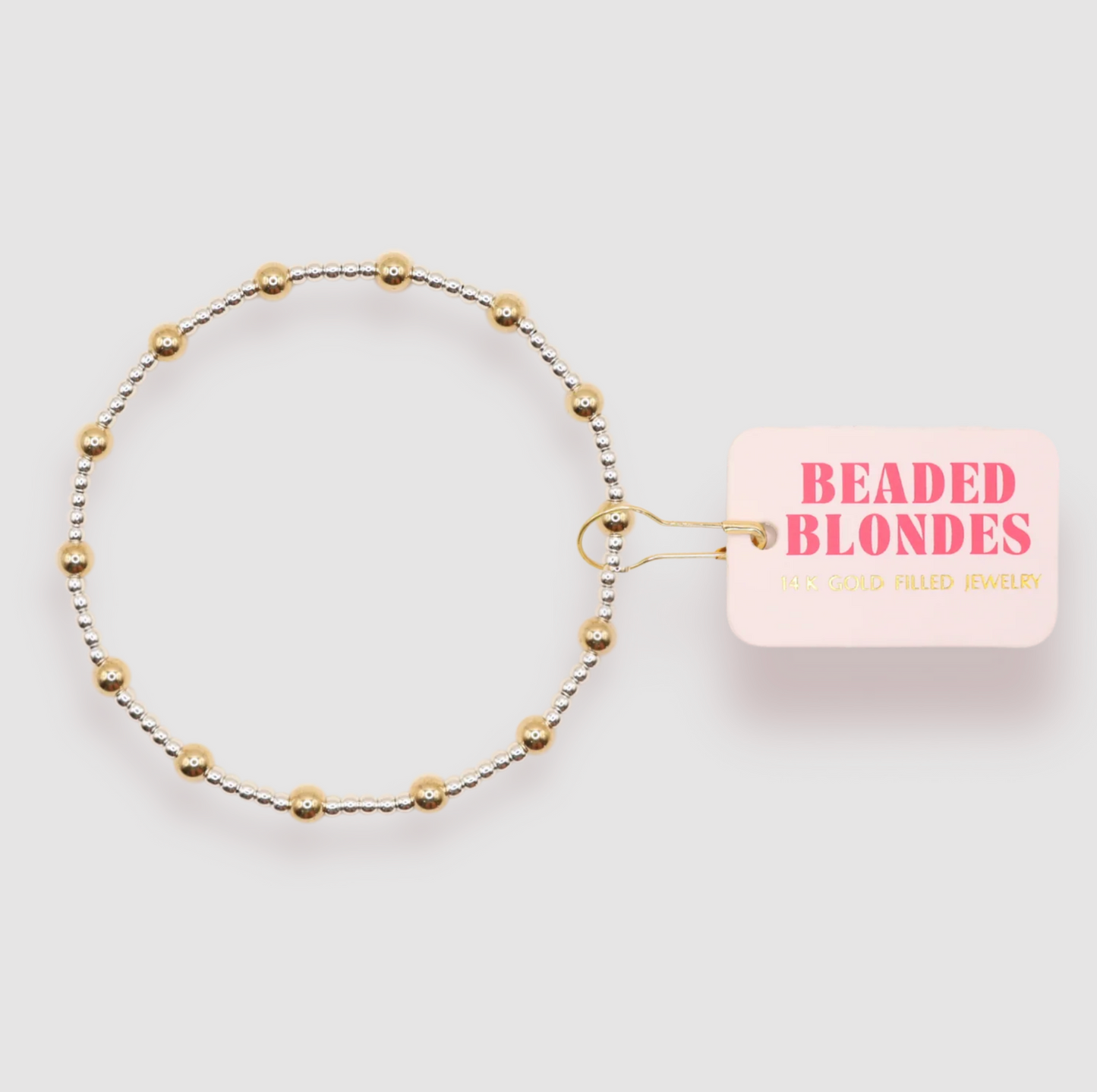 Mixed Metal Beaded Blondes Collection