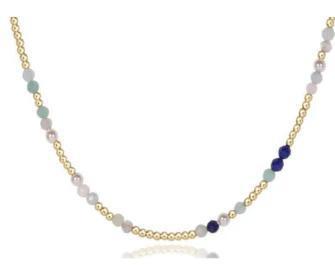 15" Choker Hope Unwritten Gemstone - Hot Mess