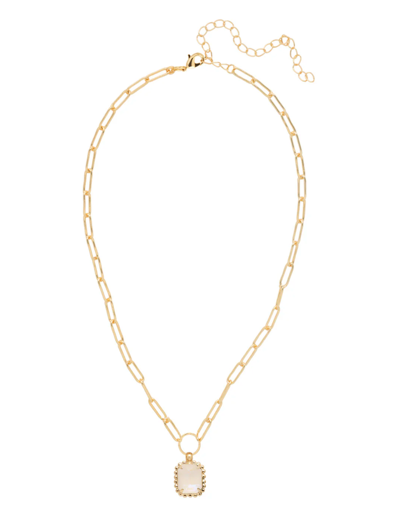 Octavia Scalloped Pendant Necklace