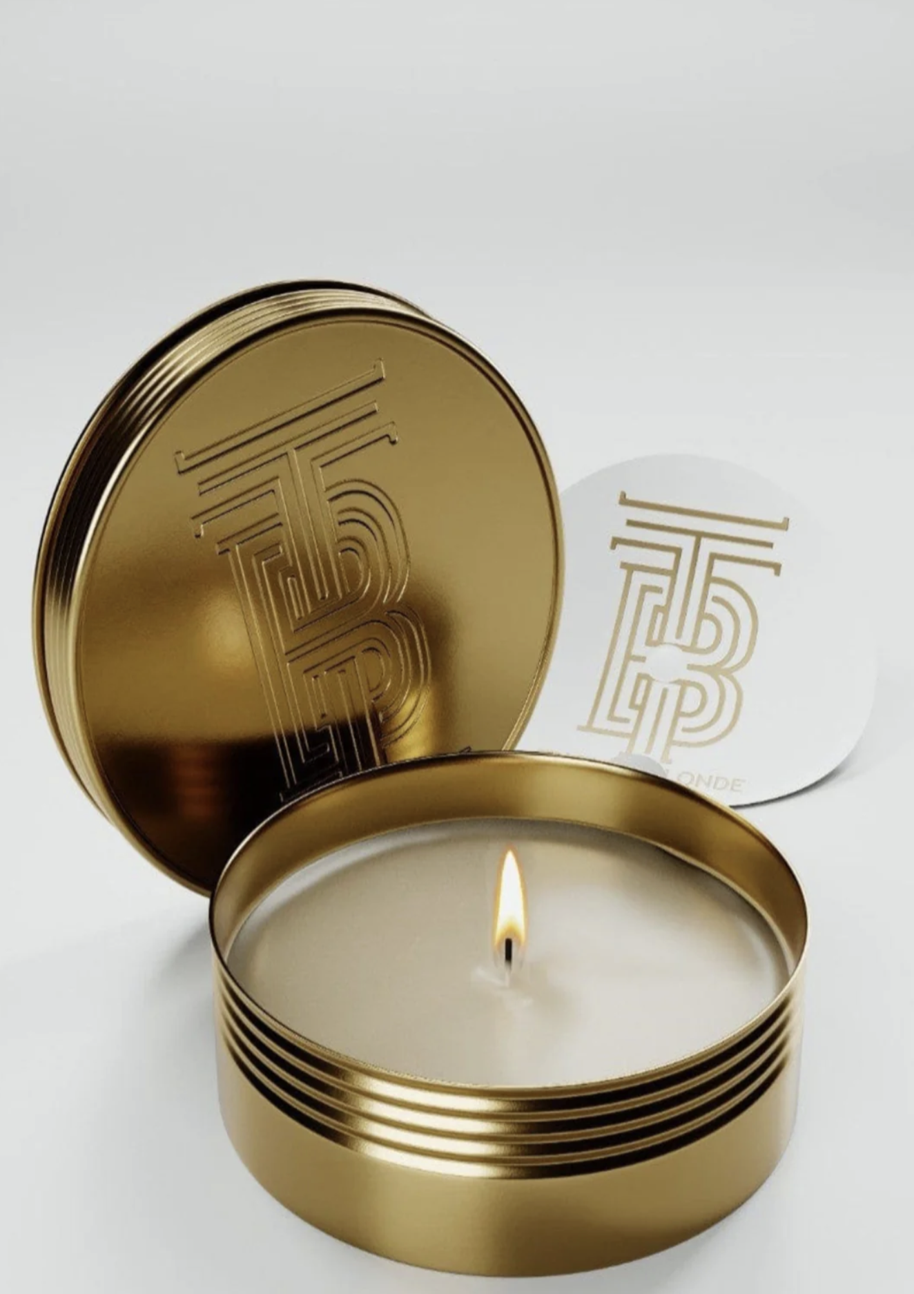 Thomas Blonde Travel Buddy Candle Tins