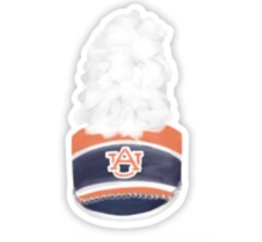 Auburn University Band Hat Sticker, Collegiate, Game day