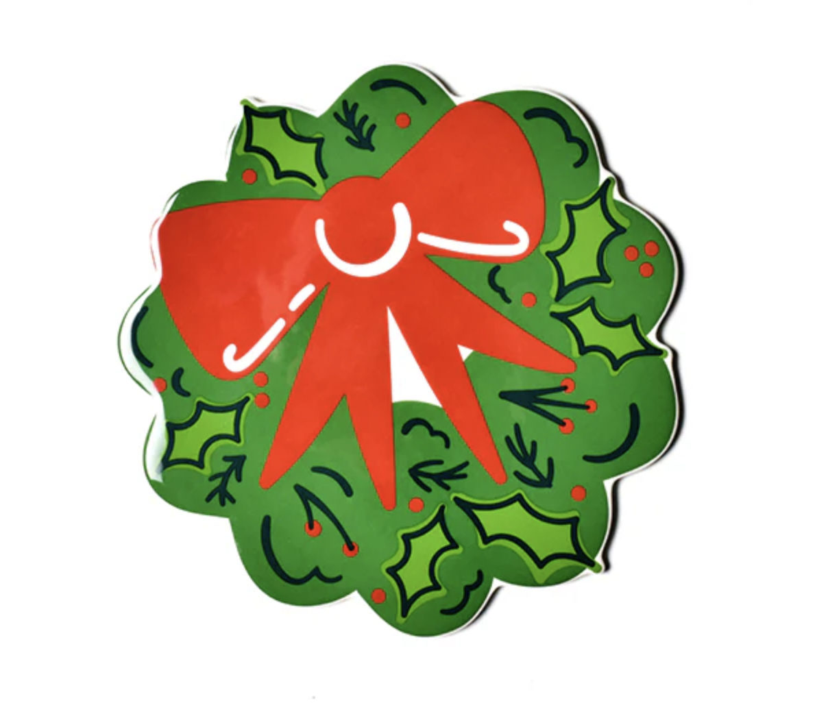 HEV Big Atachment Holly Wreath