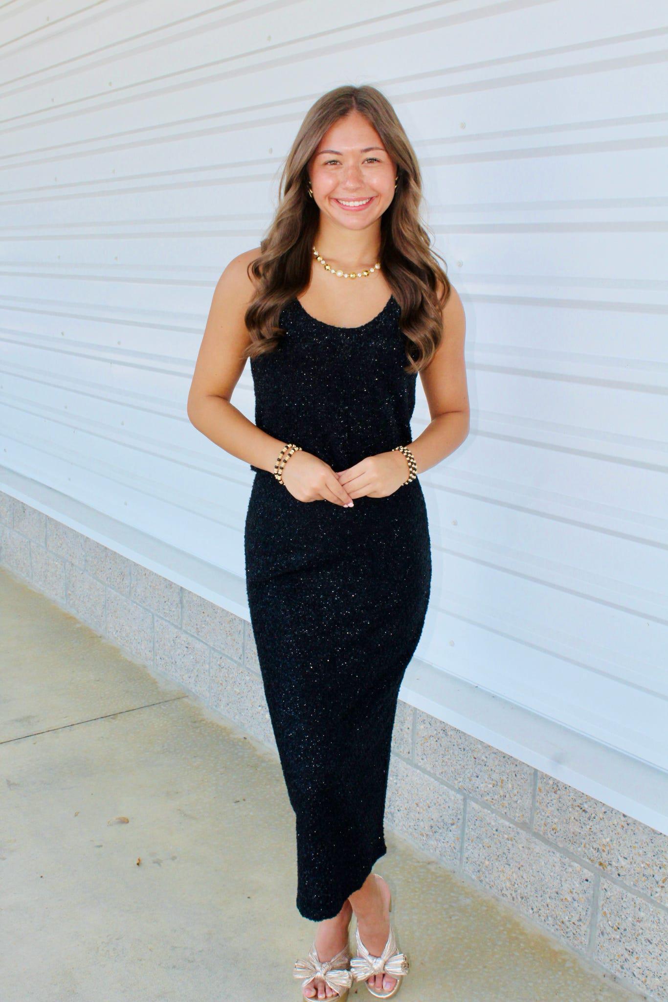kaylor knit dress Reformation Kaylor Knit Midi Dress In Black - 50% Off