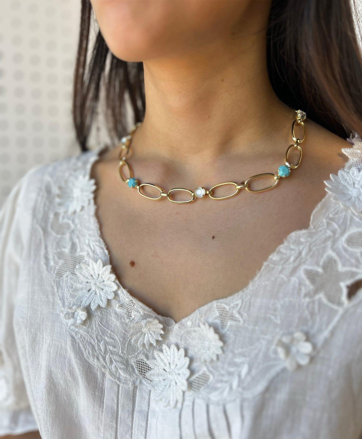 Paige Tennis Necklace