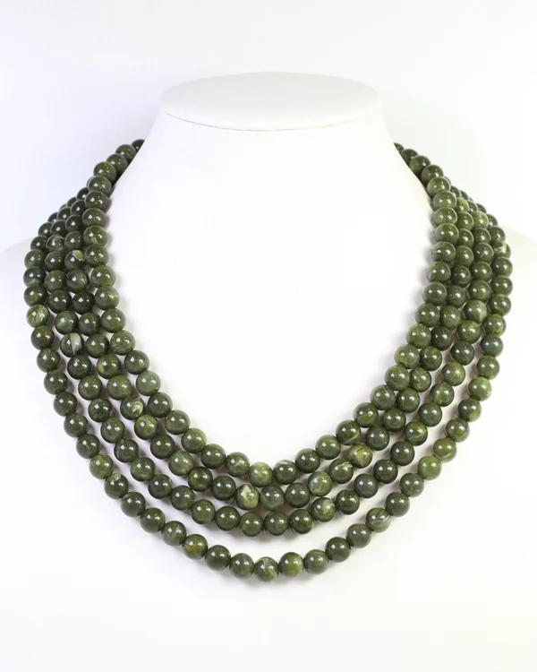 Micah Beaded Buckle Necklace