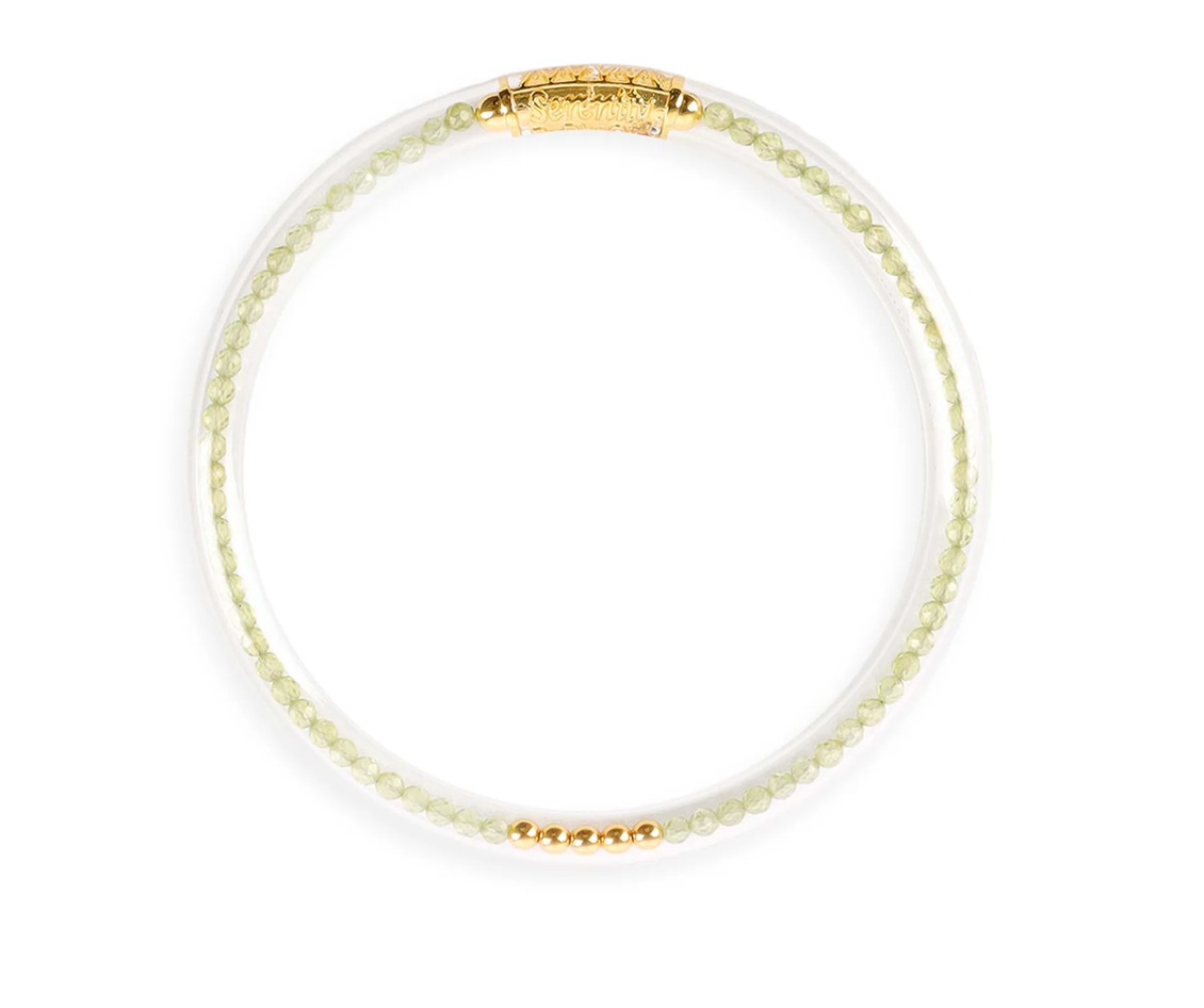 Luxe All Weather Bangle - Serenity Prayer