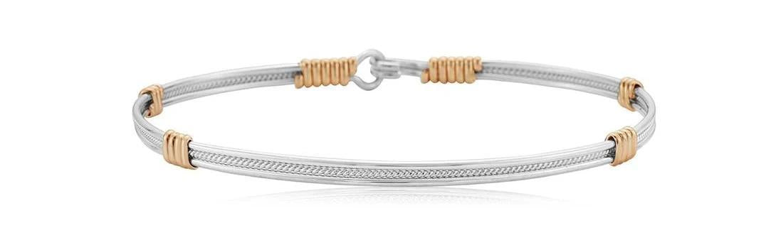 Be Kind Bracelet- Mixed Metal