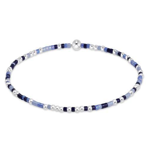 Hope Unwritten Sterling Bracelet- Bringin' Blue-ty Back