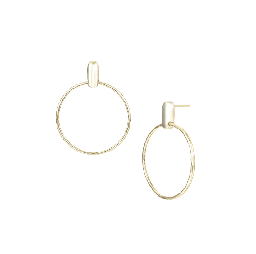 Horizon Circle Statement Earrings