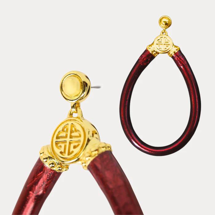 Merlot All Weather Earrings