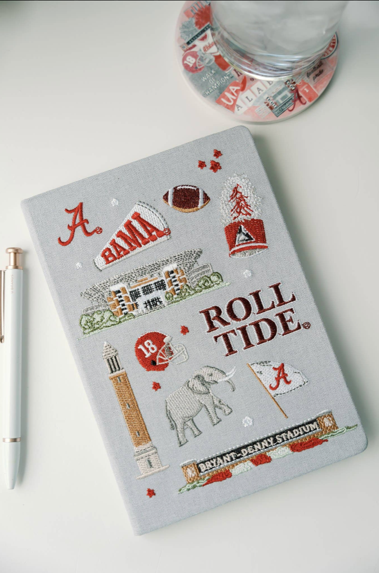 Embroidered University of Alabama Hardcover Notebook